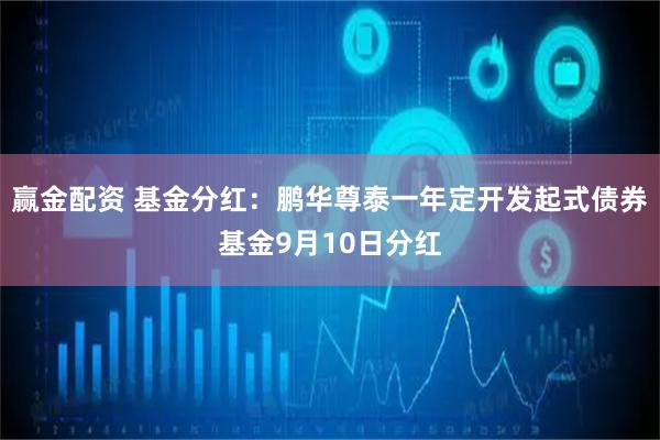 赢金配资 基金分红：鹏华尊泰一年定开发起式债券基金9月10日分红